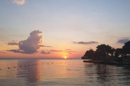 Sunset on Negril Beach