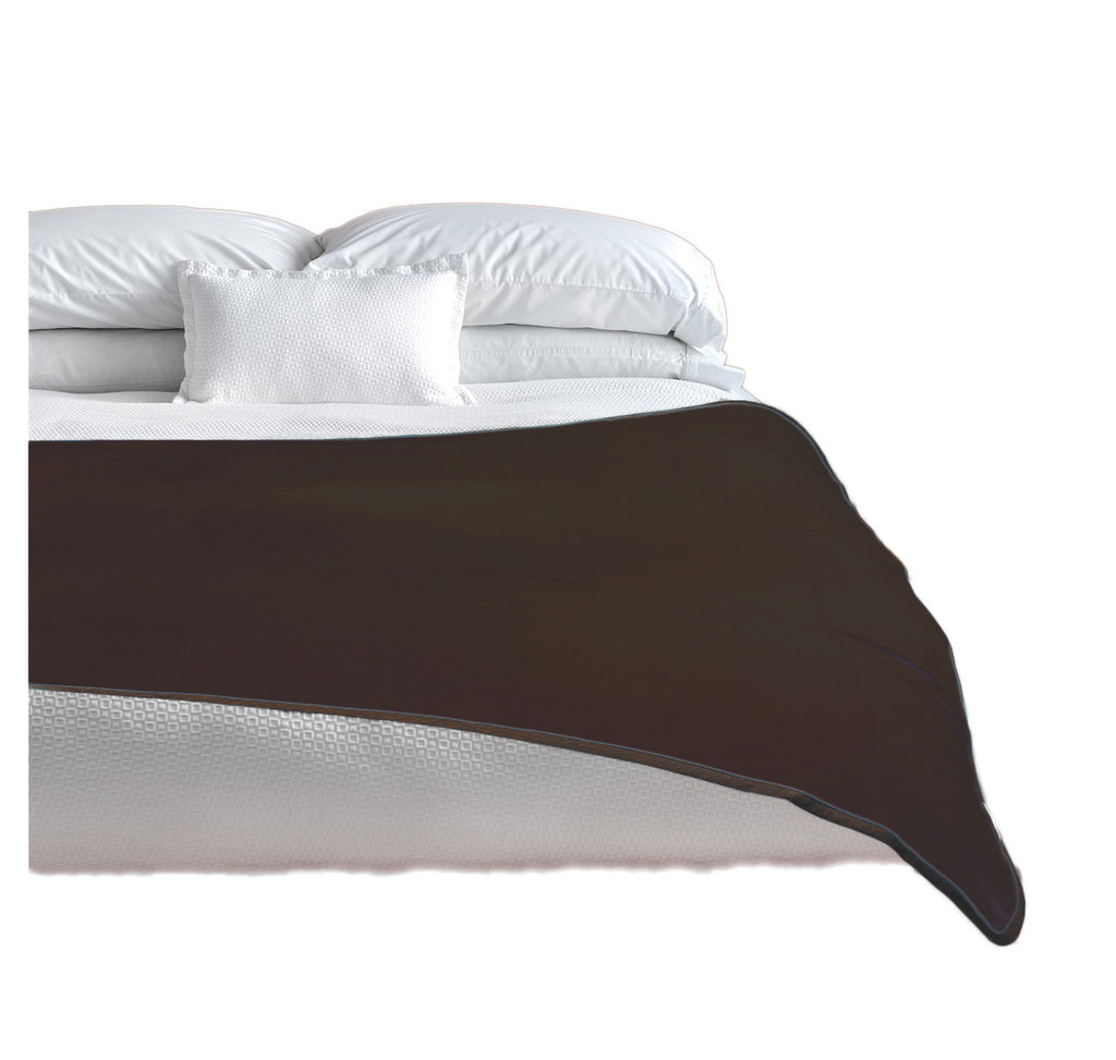 Throws of Passion 100% Waterproof Blanket - Reversible Brown/Beige - Jumbo Size 80"x60"
